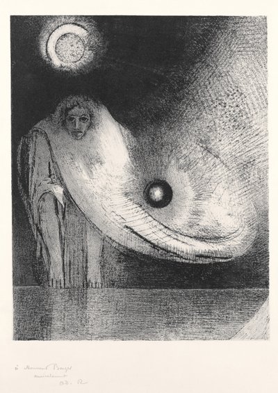 The Buddha, 1895 by Odilon Redon